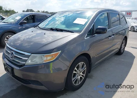 2011 Honda Odyssey Ex-L z USA, uszkodzony, nr VIN 5FNRL5H69BB083534